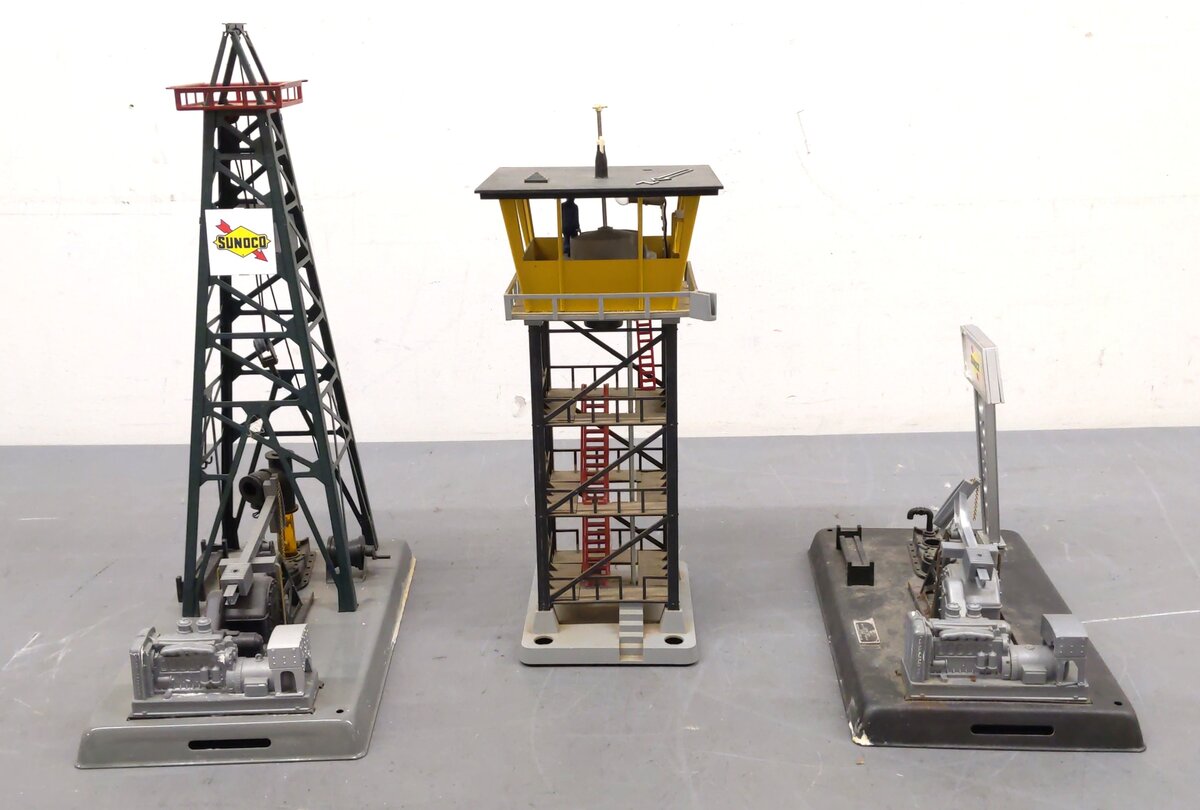 Lionel O Gauge Assorted Accessories: 6-2318, 6-12945, 6-14081 [3] VG
