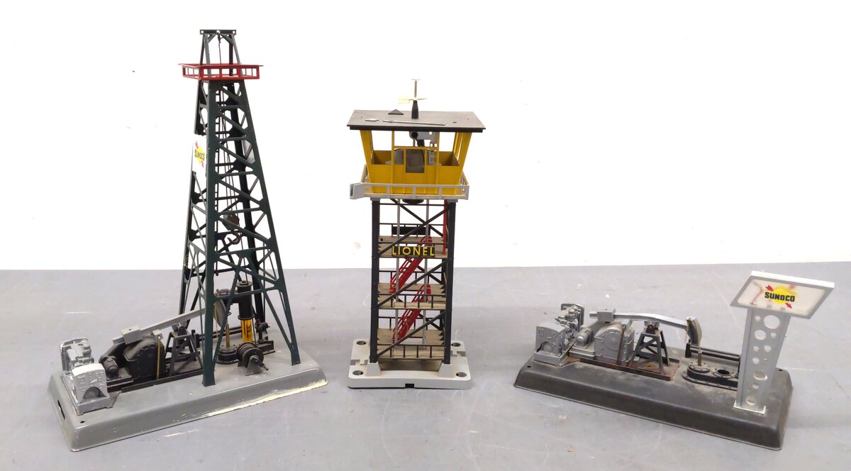 Lionel O Gauge Assorted Accessories: 6-2318, 6-12945, 6-14081 [3] VG