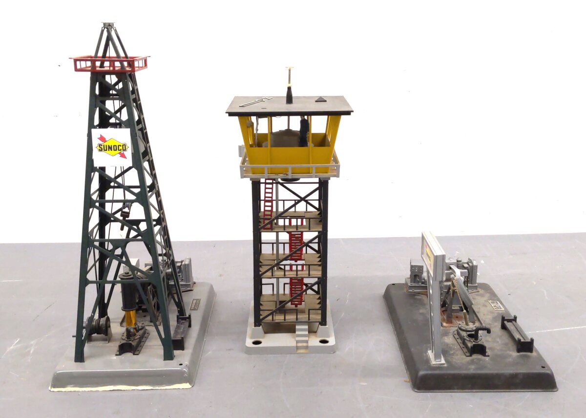 Lionel O Gauge Assorted Accessories: 6-2318, 6-12945, 6-14081 [3] VG