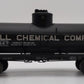Atlas 8659-2 O Gauge Shell Single Dome Chemical Tank Car #847 (3 Rail) EX/Box