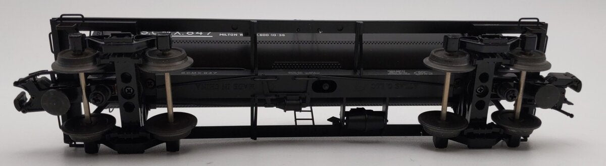 Atlas 8659-2 O Gauge Shell Single Dome Chemical Tank Car #847 (3 Rail) EX/Box