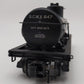 Atlas 8659-2 O Gauge Shell Single Dome Chemical Tank Car #847 (3 Rail) EX/Box