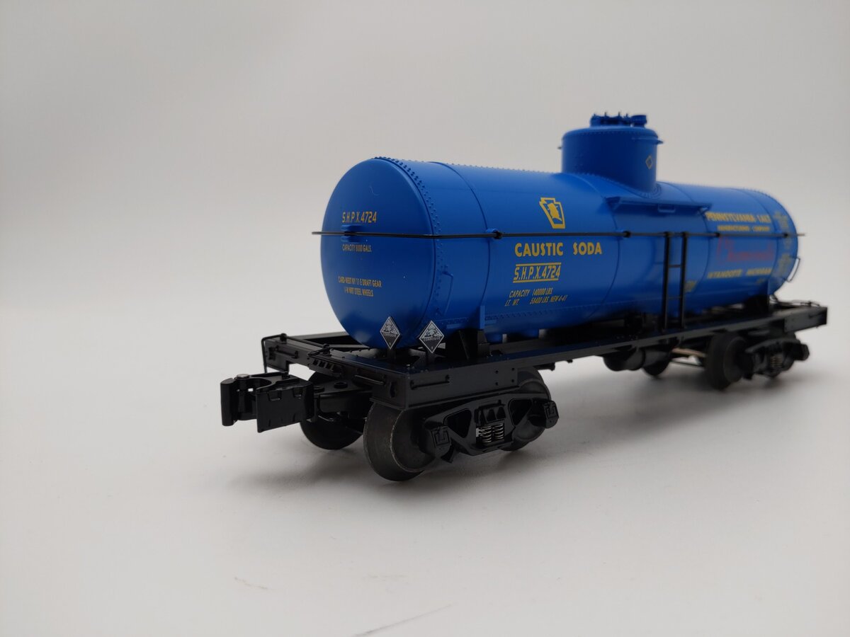 Lionel 6-19645 O Gauge Pennsylvania Salt 8,000 Gallon Tank Car #4724 EX/Box
