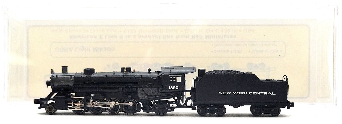 American Z-Line 50000-4 Z New York Central USRA Light Mikado Steam Loco #1890 LN/Box