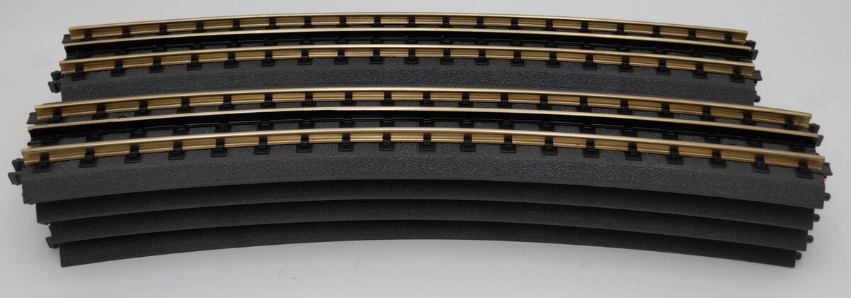 MTH 40-1082 RealTrax O82 Hollow Curved Track Sections (8) LN