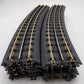 MTH 40-1082 RealTrax O82 Hollow Curved Track Sections (8) LN