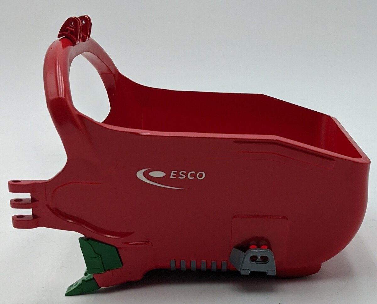Weiss Brothers 1:50 Diecast Esco 155 Cubic Yard Dragline Bucket Red VG
