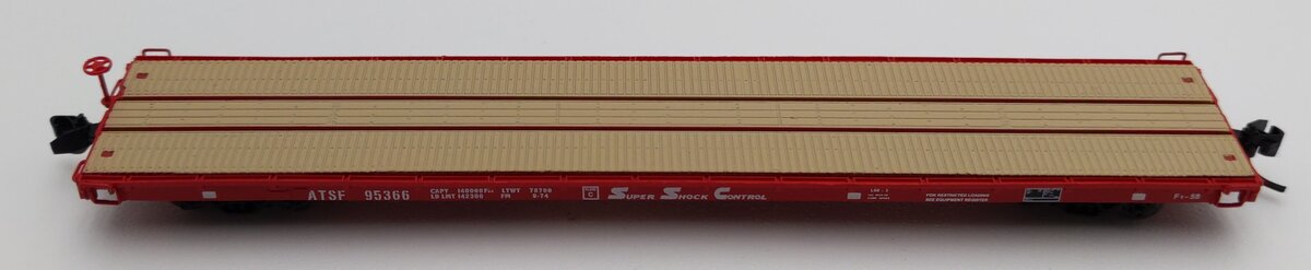 InterMountain 66403-17 ATSF Flat Car #95366 LN/Box