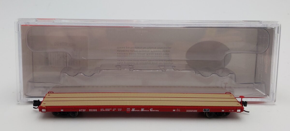 InterMountain 66403-17 ATSF Flat Car #95366 LN/Box