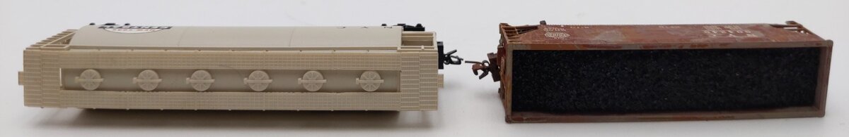 Full Throttle Z New York Central Covered Hopper & Coal Hopper #885914/904249 [2]