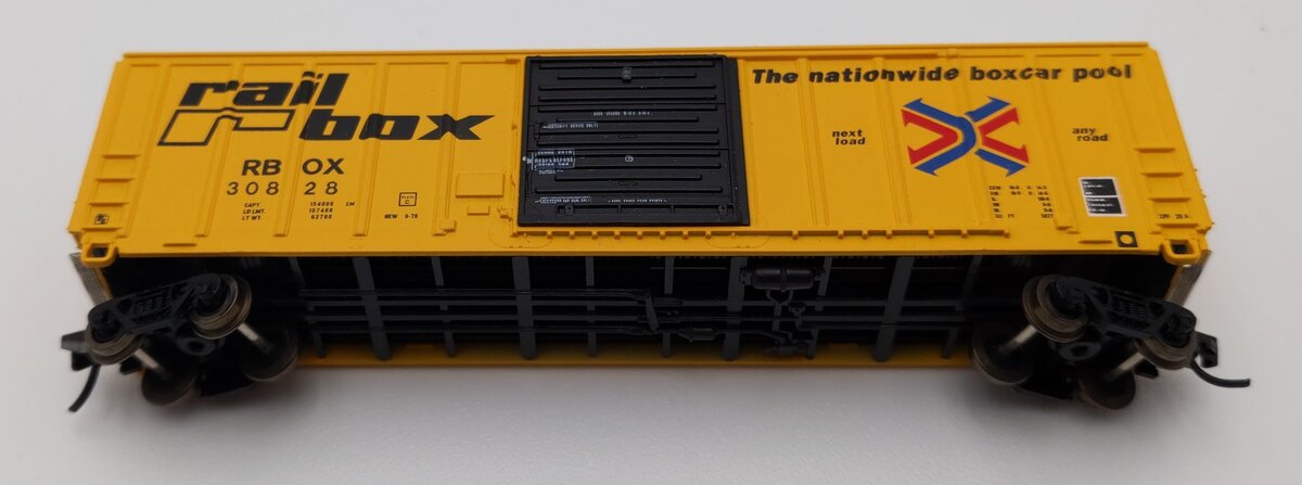 InterMountain 67502-01 N Scale Railbox Boxcar #30828 LN/Box
