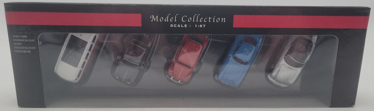 Malibu International 06500 HO Car Set #2 (Pack of 5) LN/Box