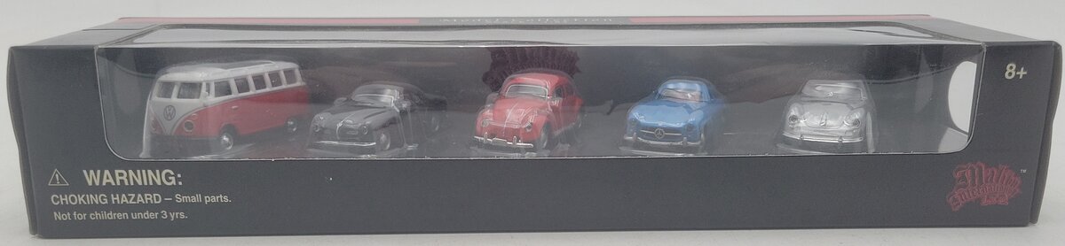 Malibu International 06500 HO Car Set #2 (Pack of 5) LN/Box