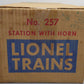 Lionel O Gauge Vintage Accessories; 153, 450, 154, 133, 257, [5] VG