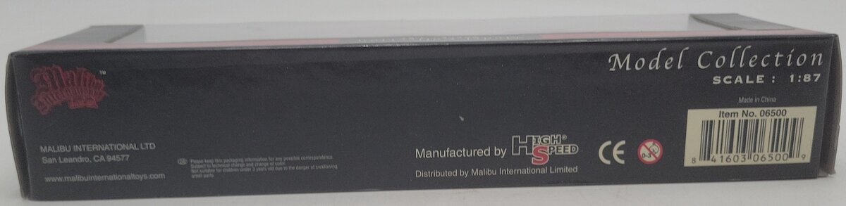 Malibu International HO Car Set (Pack of 5) LN/Box