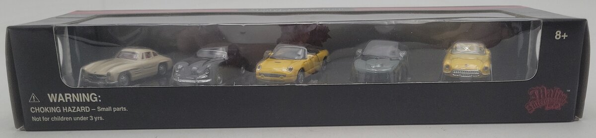 Malibu International HO Car Set (Pack of 5) LN/Box