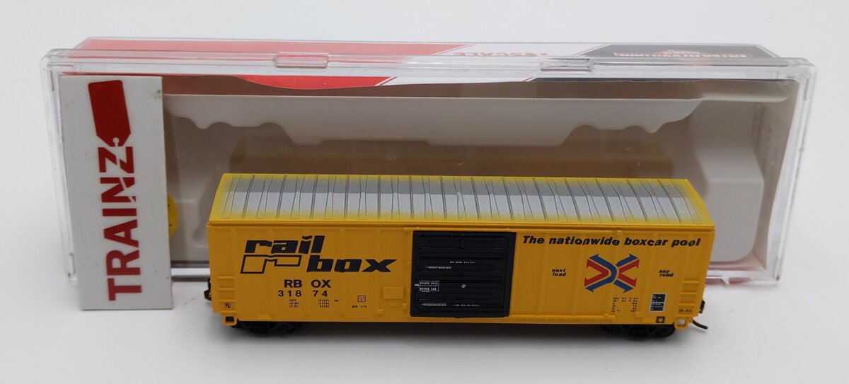 InterMountain 67502-09 N Scale Railbox Boxcar #31874 LN/Box