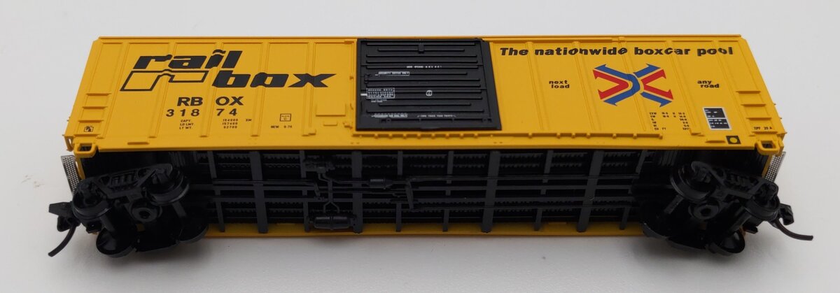 InterMountain 67502-09 N Scale Railbox Boxcar #31874 LN/Box