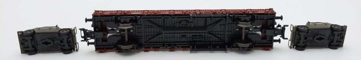 Marklin 46957 Flatcar with 2 Kurierwagen BW LN/Box