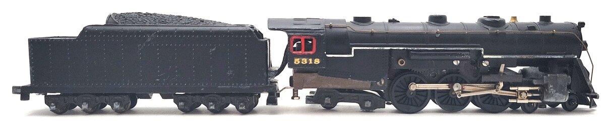 American Flyer 112 5318 HO Custom NYC Hudson w/Direct Control E-Unit in Tender