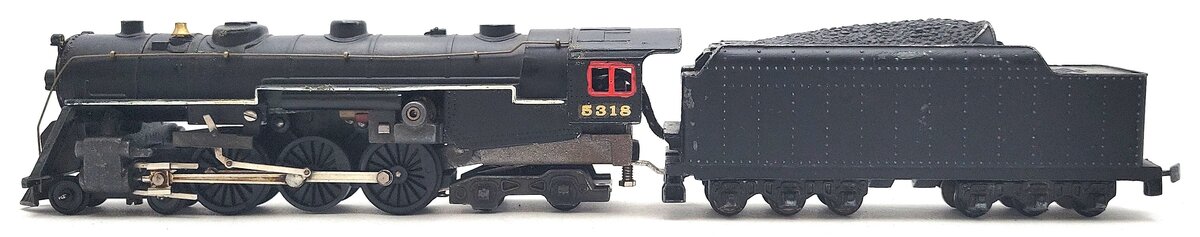 American Flyer 112 5318 HO Custom NYC Hudson w/Direct Control E-Unit in Tender