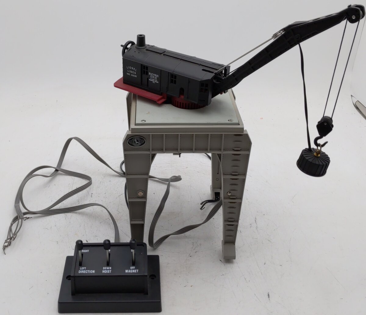 Lionel 6-22998 O PWC 282R Gantry Crane with Electromagnet EX/Box