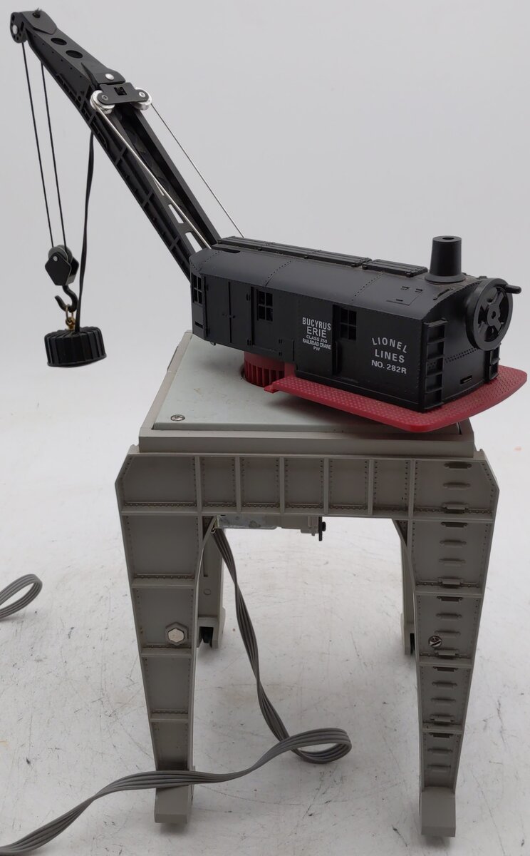 Lionel 6-22998 O PWC 282R Gantry Crane with Electromagnet EX/Box