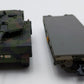 Marklin 48711 HO Scale  Flatcar with Leopard Tank LN/Box
