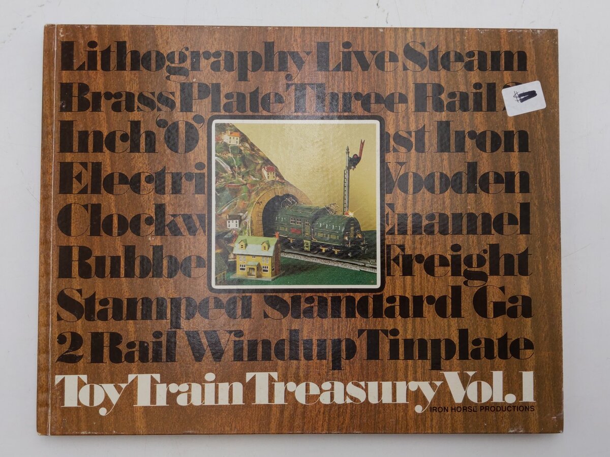 Toy Train Treasury Vol.1 Hardcover Book By Frank C. Hare VG