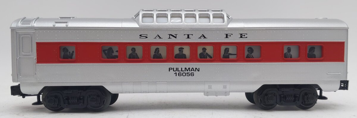 Lionel 6-16056 O Gauge Santa Fe Vista Dome Illuminated Passenger Car EX/Box