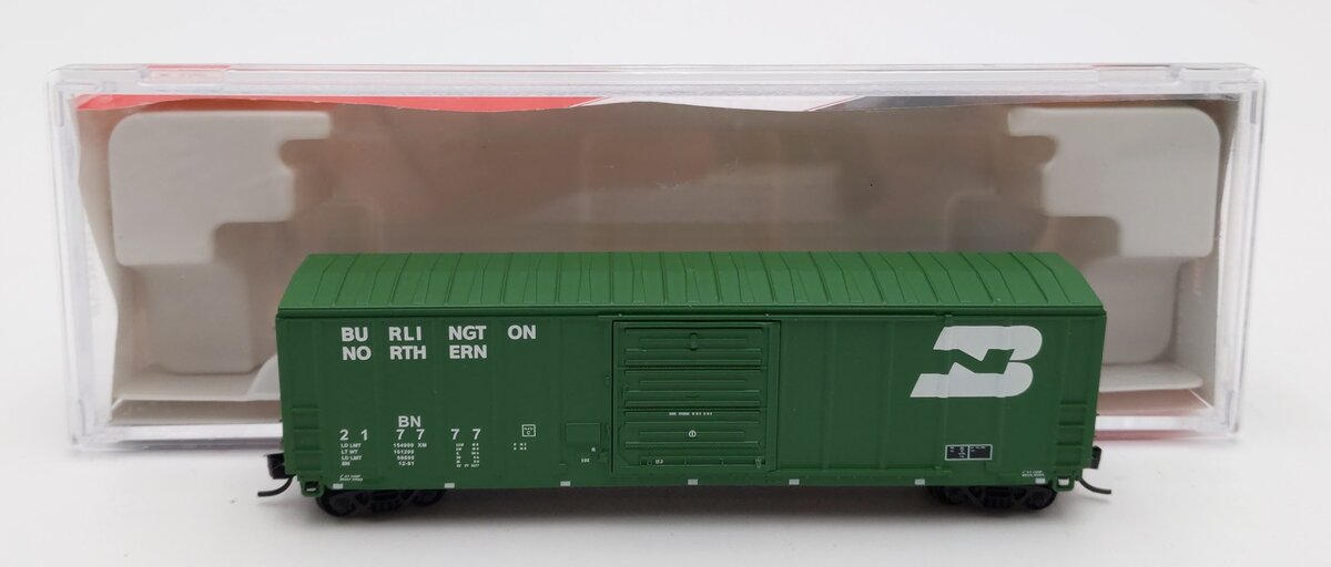 InterMountain 67504-12 N Scale Burlington Northern Boxcar #217777 LN/Box