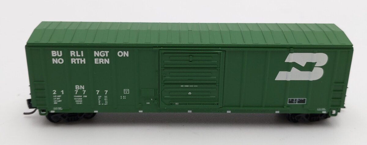 InterMountain 67504-12 N Scale Burlington Northern Boxcar #217777 LN/Box