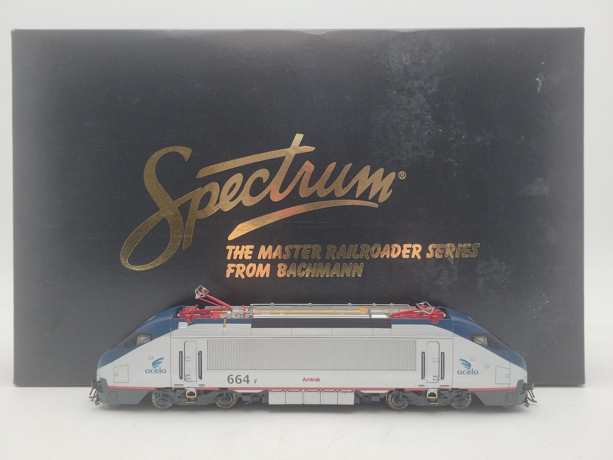Bachmann 83005 HO Amtrak Acela HHP-8 Diesel Locomotive #664 EX/Box