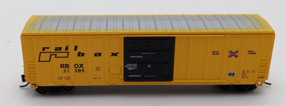 InterMountain 67509-14 N Scale Railbox Boxcar #31385 LN/Box