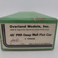 Overland 3036 HO Brass PRR 46' Deep Well Flatcar #435455 EX/Box
