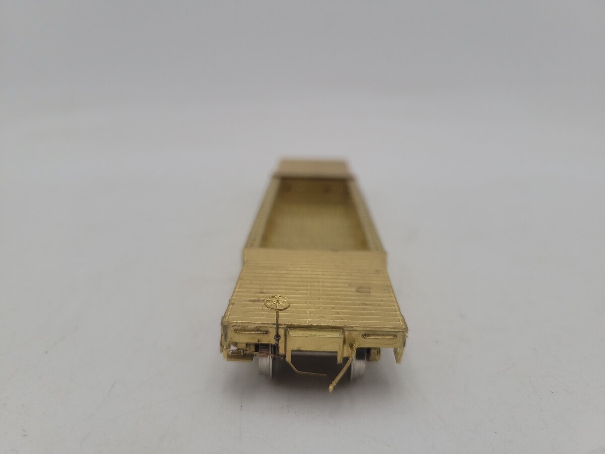 Overland 3036 HO Brass PRR 46' Deep Well Flatcar #435455 EX/Box