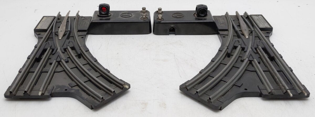 Lionel O22 Vintage O Left-Hand & Right-Hand Remote Control Switches (Pair of 2) VG
