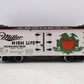 LGB 4072 G Scale Miller High Life Reefer Car #93169 EX