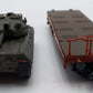 Marklin 48722 HO Scale Ferrovie Dello Stato Flat w/ Leopard Tank LN/Box