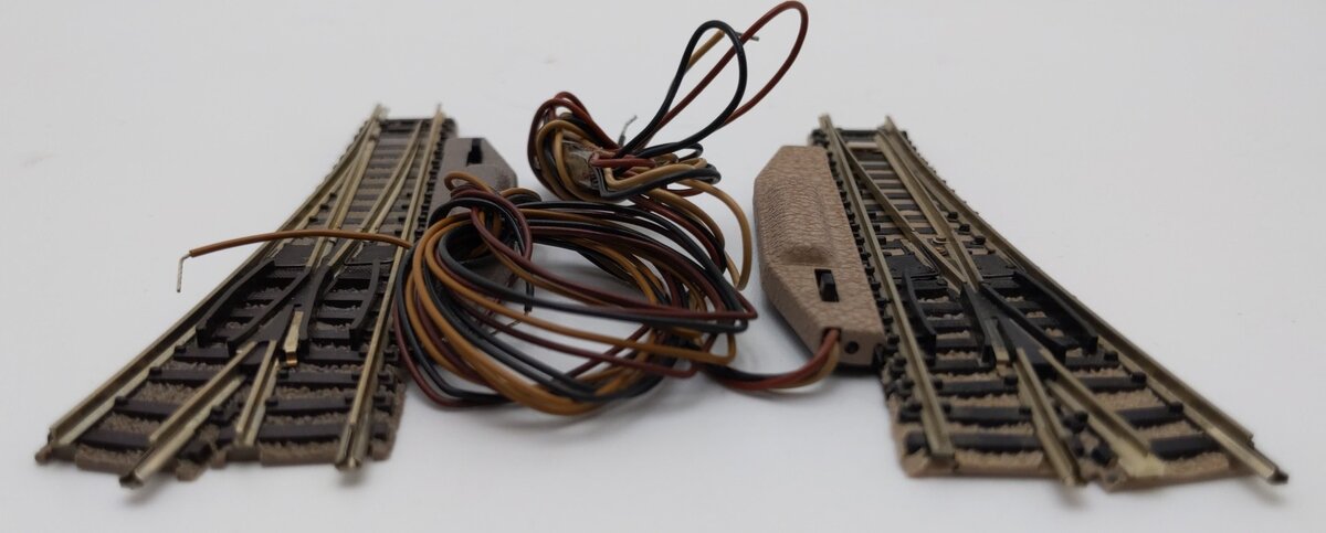 Fleischmann 9141 N Scale Left & Right Remote Turnout Code 80 EX