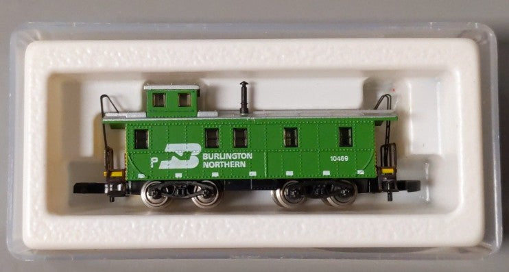 Marklin 8670 Z Burlington Northern American Style Caboose Car #10469 LN/Box