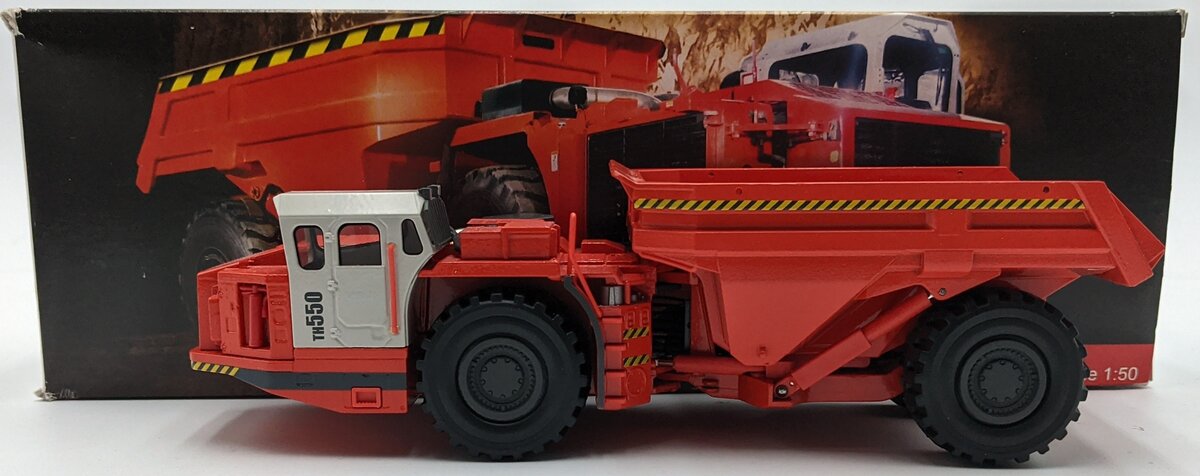 Conrad 2729 1:50 Scale Diecast Sandvik TH550 Underground Truck NIB