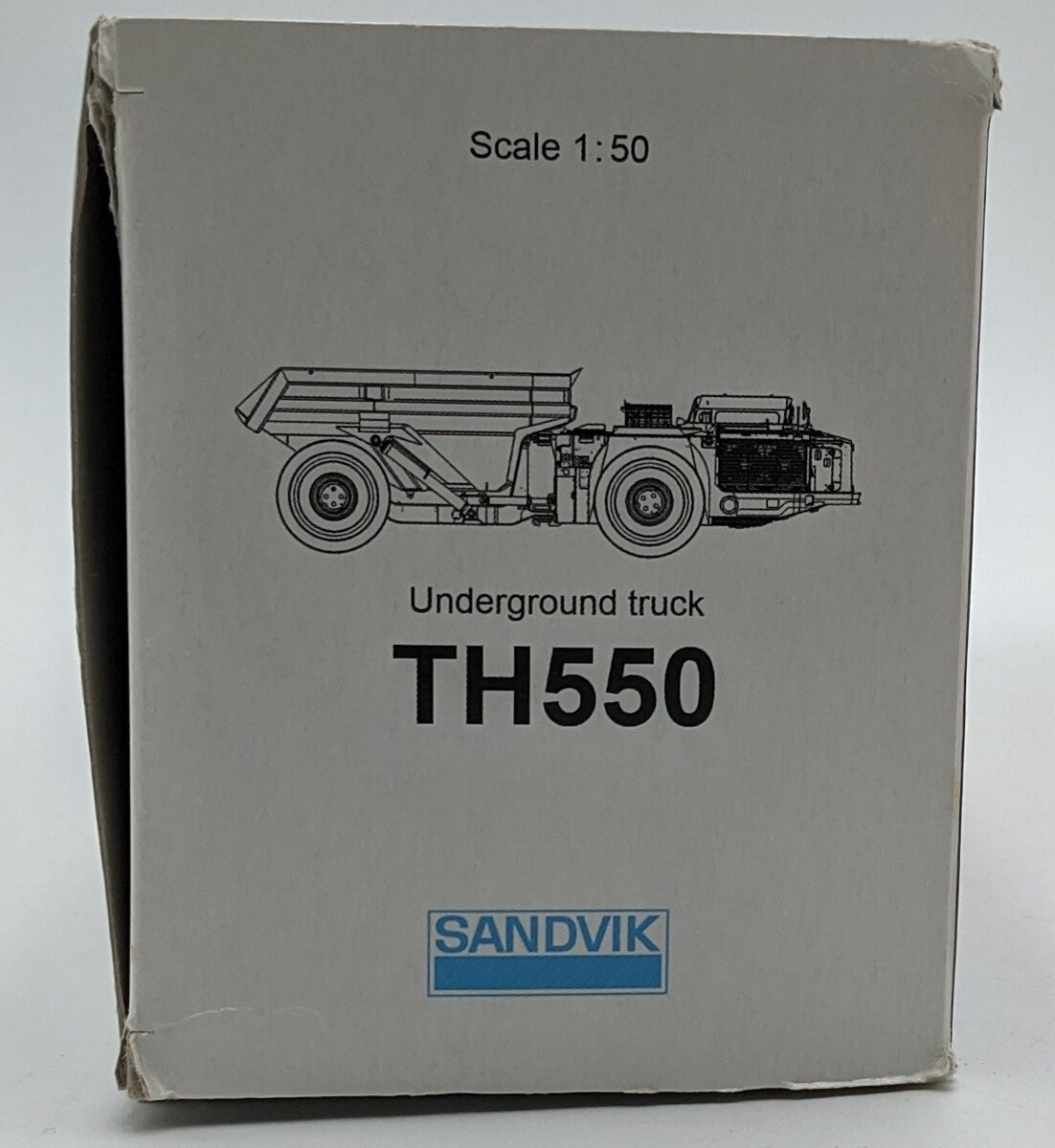 Conrad 2729 1:50 Scale Diecast Sandvik TH550 Underground Truck NIB