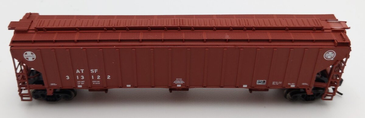InterMountain 65361-17 N Scale Rib-Sided ATSF Hopper #313122 LN/Box
