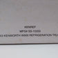 New-Ray 15333 1:43 Yellow & Silver Kenworth W900 Semi Truck and Trailer EX/Box