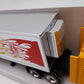 New-Ray 15333 1:43 Yellow & Silver Kenworth W900 Semi Truck and Trailer EX/Box