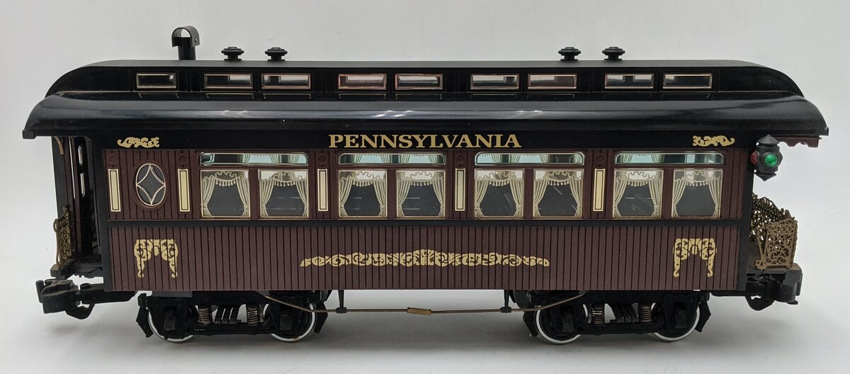 Aristo-Craft G Scale Pennsylvania Railroad Observation Passenger Car VG