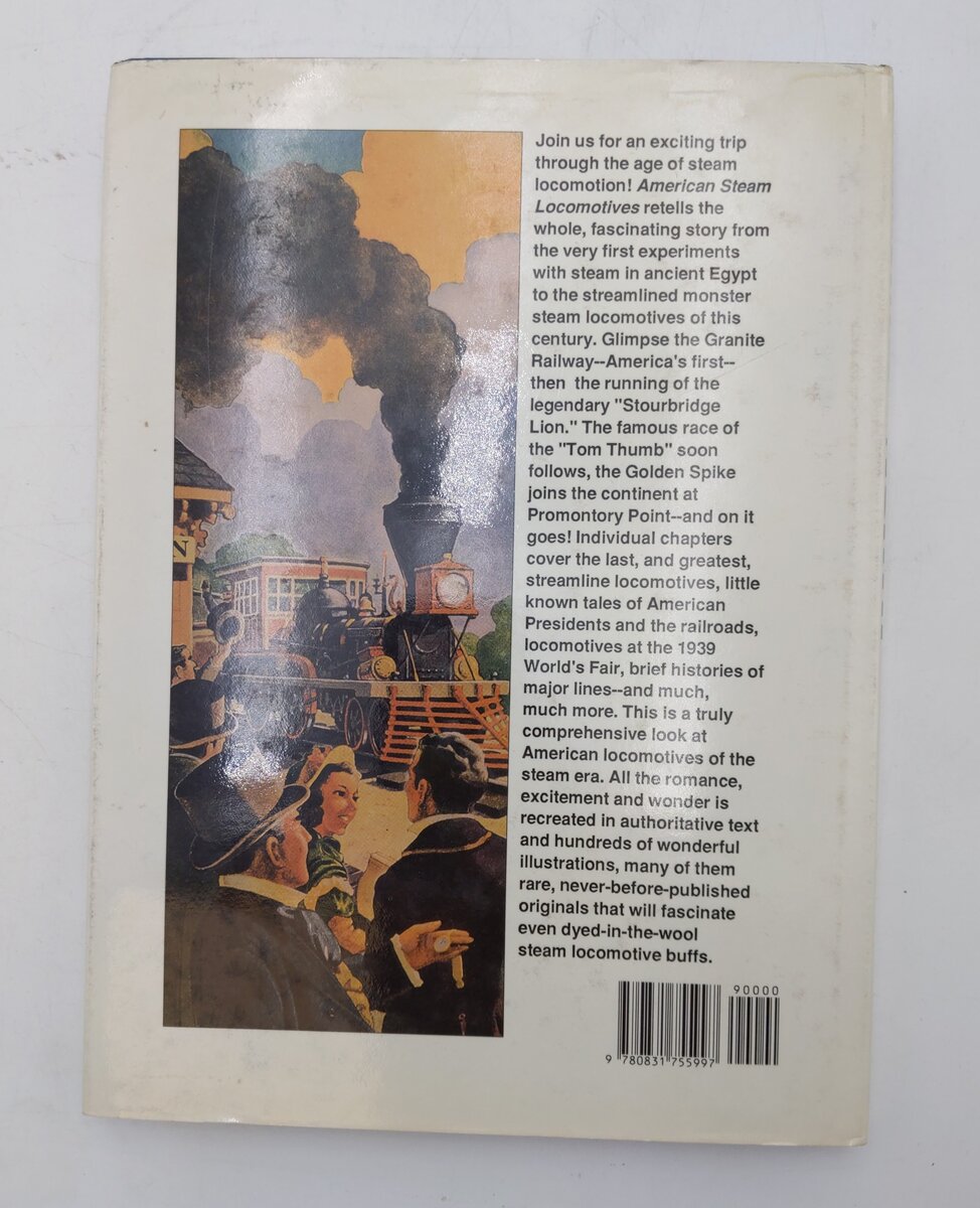 American Steam Locomotives Hardcover Book By Paul North EX