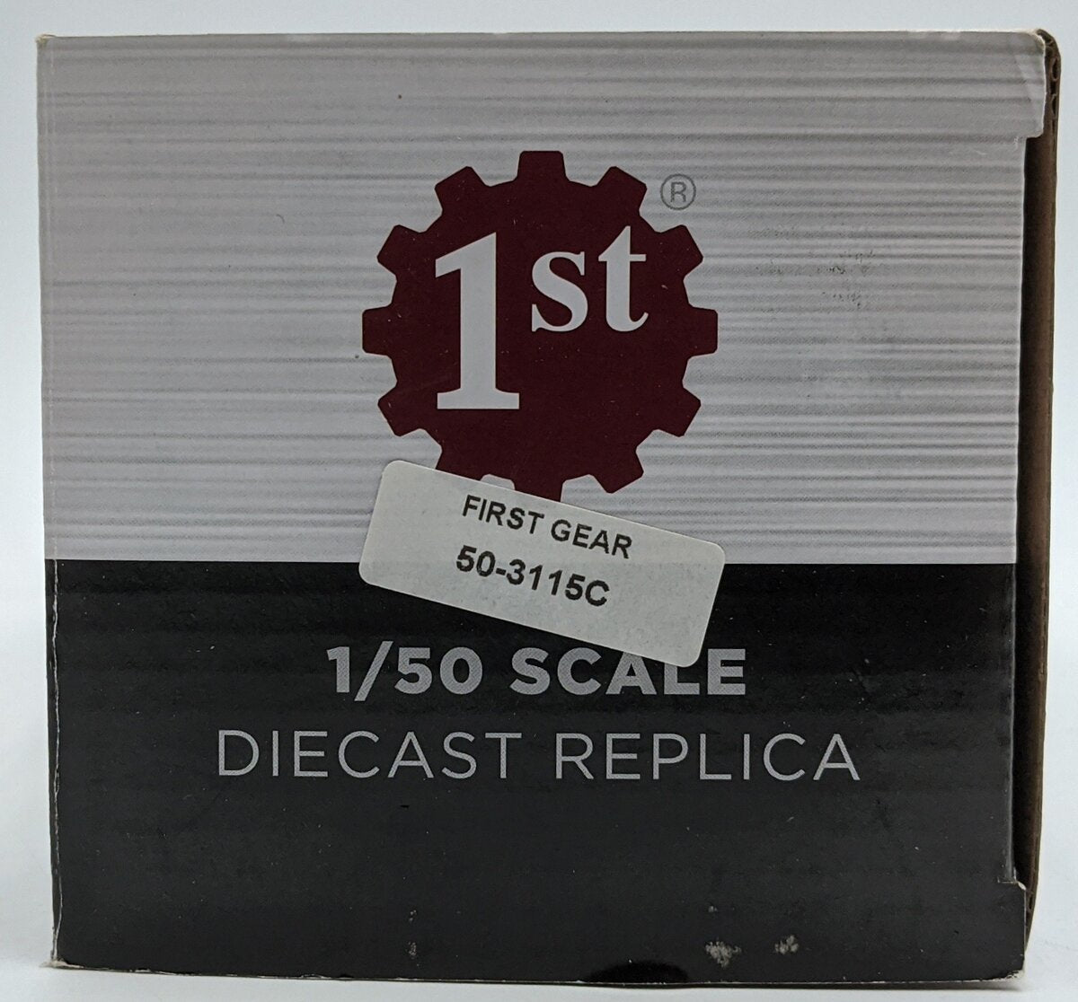 First Gear 50-3115C 1:50 Diecast 6x4 Cab Only White Mack Granite MP VG/Box