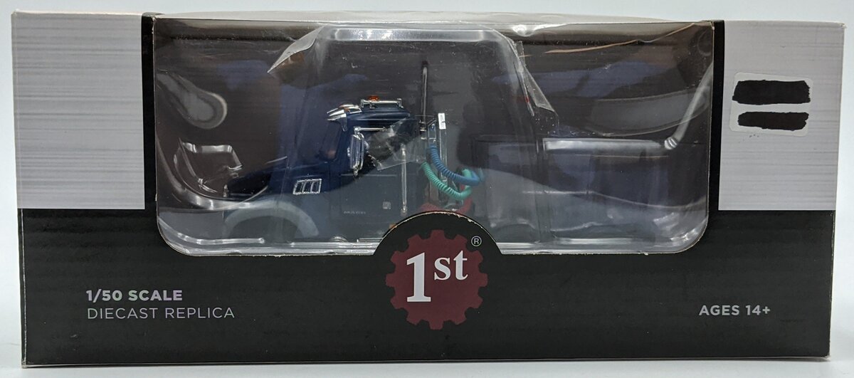 First Gear 50-3458 1:50 Diecast Mack Granite MP Cab Blue NIB